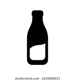 bottle design icon vecktor ilustration