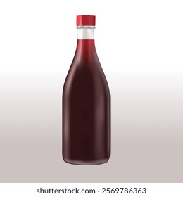 bottle design  vector template isolate background  