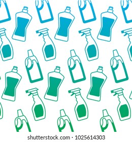 Bottle Detergent Spray Clean Domestic Wallpaper Stock Vector (Royalty ...