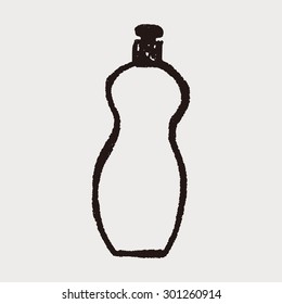 bottle doodle