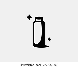 Flaschenkünstlerkunst, tägliche Kunstdesign-Illustration