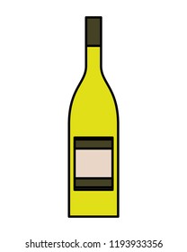 bottle drink beverage alcohol isolated