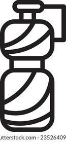 Bottle Drink Food Outline Icon