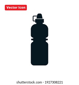 bottle drink plastic flat icon