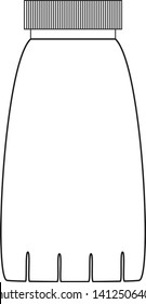  bottle drink vector icon 
