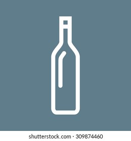 Bottle, drink,water icon vector image.Can also be used for valentine, love, observances and holidays. Suitable for mobile apps, web apps and print media. 