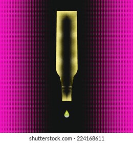 Bottle and drop