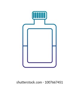 bottle drugs isolated icon