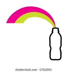 Bottle Dual Color Arch