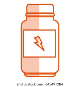 bottle energizing product icon