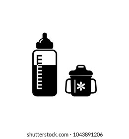 bottle for feeding a child icon. Element of baby icon. Premium quality graphic design. Signs and symbols collection icon for websites, web design, mobile app on white background
