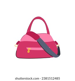 bottle fitness bag cartoon. water health, sportswear activity, equipment shoes bottle fitness bag sign. isolated symbol vector illustration