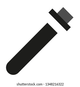 Bottle flat illustration on white