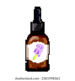 bottle fragrance oil color icon vector. bottle fragrance oil sign. isolated symbol illustration