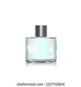 bottle of fragrant perfume