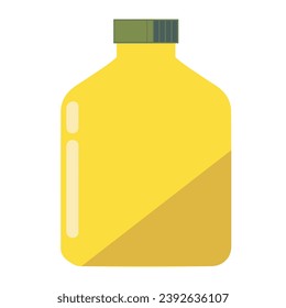 bottle gallon fresh isolated illustration