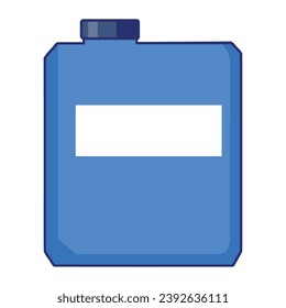 bottle gallon isolated isolated illustration