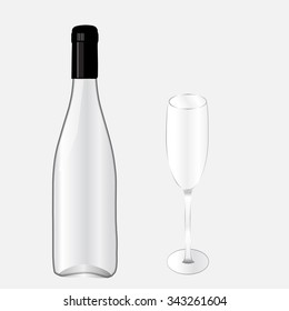 bottle and glass 