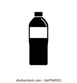 Bottle, glass icon. Simple vector liquid container icons for ui and ux, website or mobile application