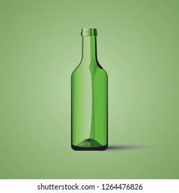 bottle glass vector