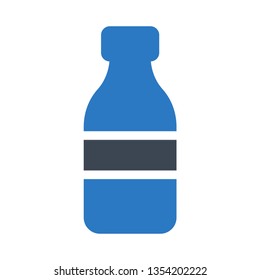 bottle glyph double color