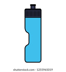bottle gym isolated icon