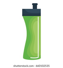 bottle gym isolated icon