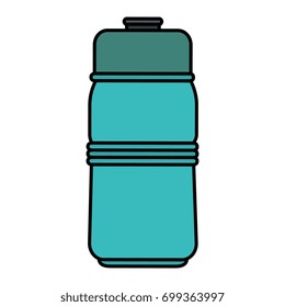 bottle gym isolated icon