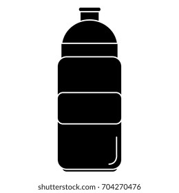 bottle gym isolated icon
