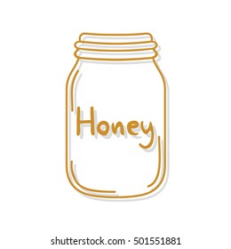 bottle honey icon