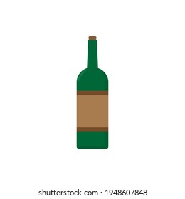 icono de la botella. se puede usar para diversos diseños, libros, folletos, banners, sitios web y otros. diseño sencillo.