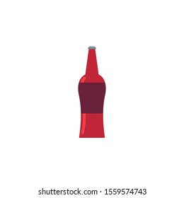 bottle icon design, Drink beverage liquid menu restaurant store and shop theme Vector illustration