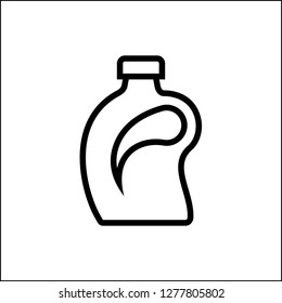Bottle Icon Design Vector Art Illustration