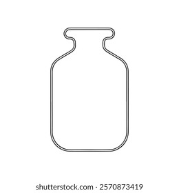 A bottle icon design vector outline