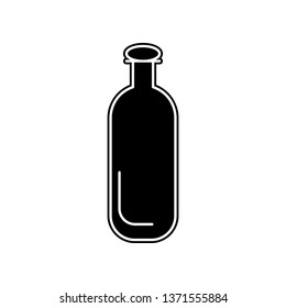 Bottle icon. Element of bathroom for mobile concept and web apps icon. Glyph, flat icon for website design and development, app development