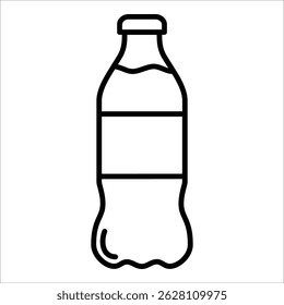 Elemento de icono de botella para diseño