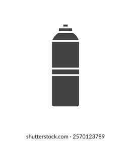 bottle icon Flat logo set collection