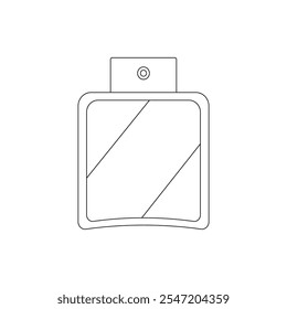 Bottle icon flat style isolated. Vector