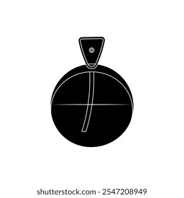 Bottle icon flat style isolated. Vector