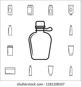 bottle icon. Bottle icons universal set for web and mobile