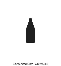 Bottle icon illustration on white background.