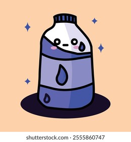 Bottle icon image, can be used as flat icon logo ilustration, vector ilustration, material for avatars, aplications, web design, and others.