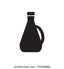 Bottle  icon, isolated. Flat  design.