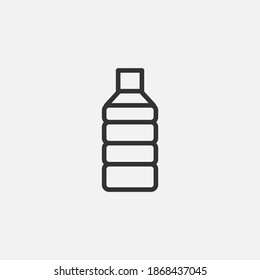 Bottle icon isolated on background. Drink symbol modern, simple, vector, icon for website design, mobile app, ui. Vector Illustration