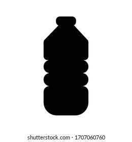Icono de botella ilustración vectorial aislada
