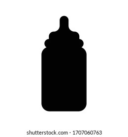 Flaschensymbol einzeln auf Vektorgrafik