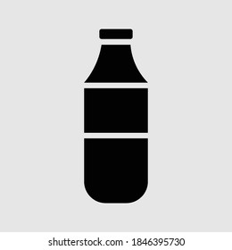 bottle icon isolated vector illustration