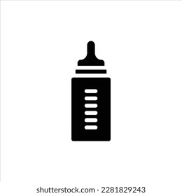 Flaschensymbol mit isoliertem Vektorgrafik und transparentem Hintergrund.