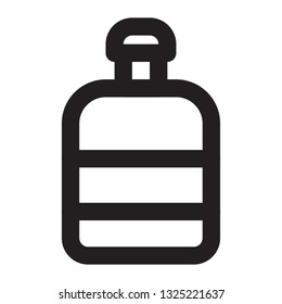 BOTTLE icon line style