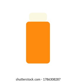 bottle icon with line style icon